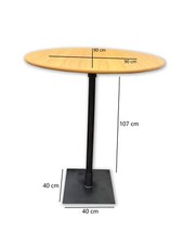 High Tall Round Table Bar