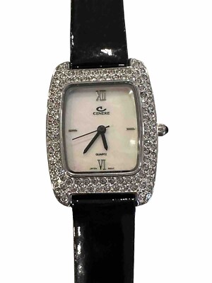 NWOT Patent Leather Watch Band NWOT Michele Blue Patent Leather and Canvas Watch Strap main image 2