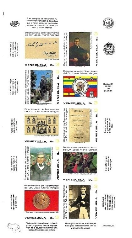 Franqueo Médico Sellos Venezolano