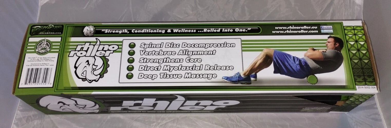 The Rhino Roller Spine Decompression Massage Roller Health & Wellness
Opens in a new window or tab
