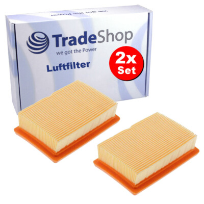 2x Luftfilter ersetzt Stihl 4203-141-0301, Stens 102-414 / Laubbläser Ersatzteil