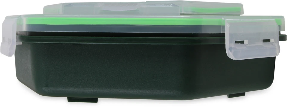 Madendose Wurmdose Hexagon Aufbewahrungsbox für Angelköder mit Klappdeckel - Bild 3 von 3