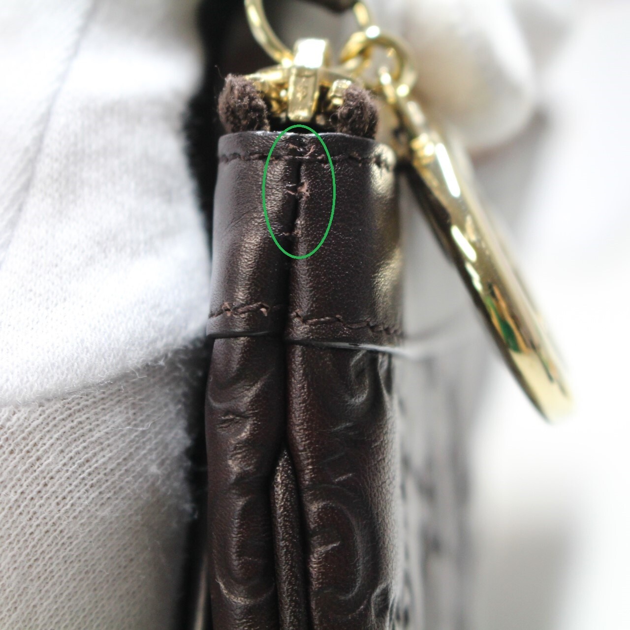 GUCCI Guccisima Interlocking G Accessory Pouch Le… - image 13