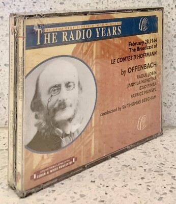 OFFENBACH Les Contes d'Hoffmann [1944] (2 discs Radio Years) BEECHAM   MET Opera