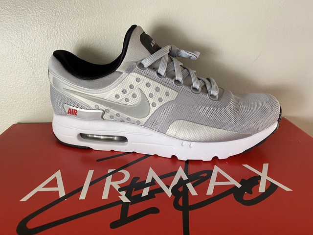 nike air max zero silver bullet