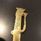 Vintage 5 1/4” Long Brass Letter Opener With Decorative Handle — photo 4