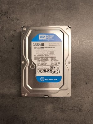 Western Digital WD Blue 500GB HDD WD5000AAKS 16MB 3.5'' SATA III Festplatte