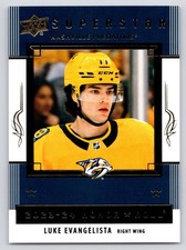 2023-24 Upper Deck #HR40 Luke Evangelista Honor Roll