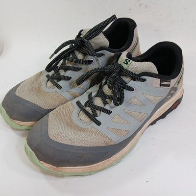 Salomon Womens Size 9 Outrise Clima Gray Hiking Shoes Sneakers