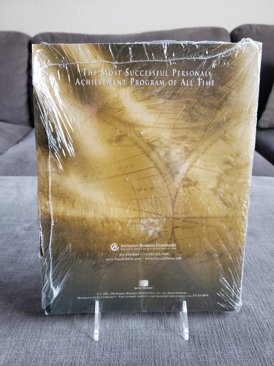 RARE! Tony Robbins Personal Power Classic Edition TRANSCRIPT BOOK