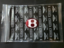 Bentley Style Boot or Bonnet Badge Oval Emblem Replacement Gloss Red ? Sold Indi