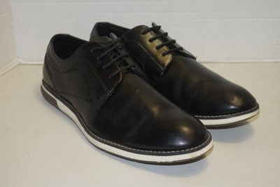 BRUNO MARC Plain Toe Dress Sneakers Men US 13 Black SBOX223M