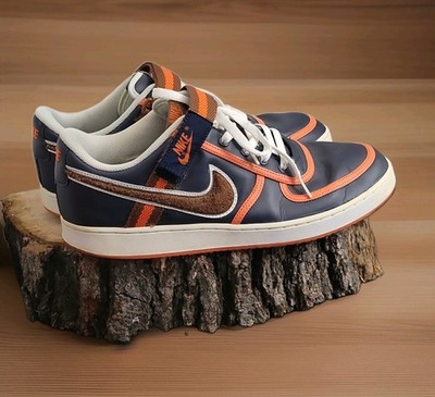 Nike Vandal Low Swoosh Blue Blaze Orange 2007 Size 12 - 312456-481