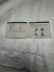 Nintendo NES Taito Bubble Bobble Instruction Manual ONLY