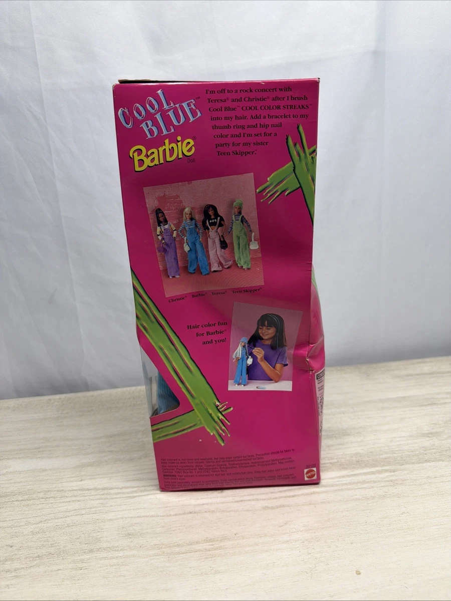 Figura Barbie Cool Blue Mattel 20122 1997 nueva en caja