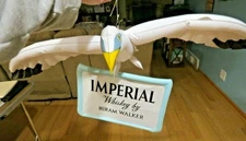 Imperial Hiram Walker Whiskey Inflatable Seagull Bird Sign Beer New Advertising 