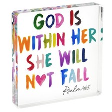 Inspirational Bible Verse Acrylic Plaque Christian Gifts for Women