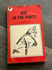 Vintage Sleaze Paperback Book Hot In The Pants Linda Whitmore 1971 Spanking