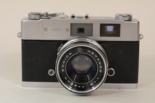 Konica Auto S2 Rangefinder 35mm Film Camera - AS IS