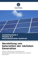 Chandrasekar P (U. A.) | Herstellung Von Solarzellen Der NäChsten Generation