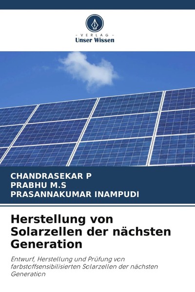 Chandrasekar P (U. A.) | Herstellung Von Solarzellen Der NäChsten Generation-image