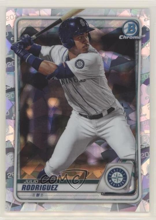 2020 Bowman Chrome Prospects Atomic Refractor Julio Rodriguez #BCP-19 7i2