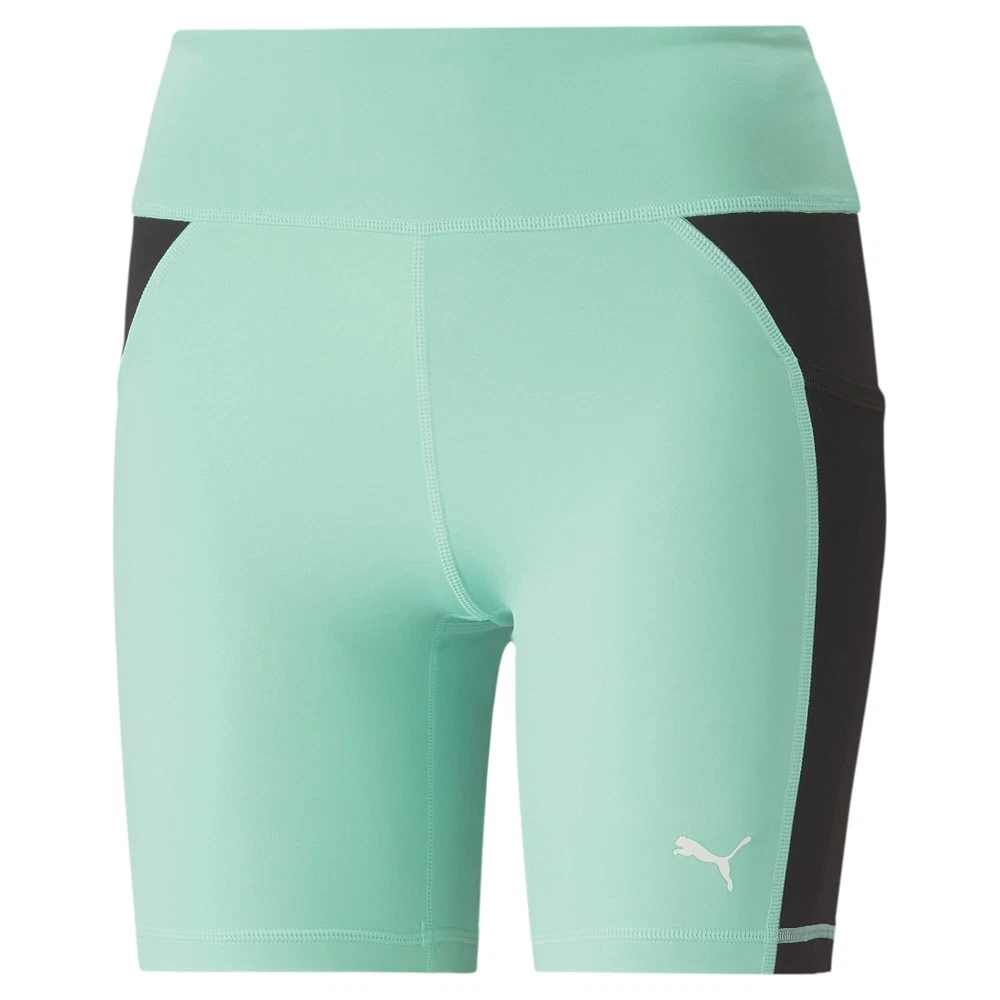 Pantaloncini corti PUMA Fit 5 pollici donna verdi casual sportivi 52307876