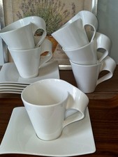 villeroy boch new wave 6x Kaffeetassen mit Untertasse 12 tlg.