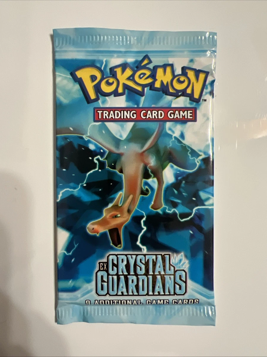 新品【希少】レア ポケカ海外版 英語版 Ex Crystal Guardians Pokémon English EX Crystal Guardians Sealed Booster Packs for sale
