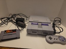 Super Nintendo Entertainment System SNES Console SNS-001, Hookup, Controllers +
