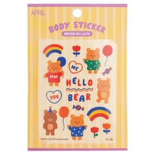 April Korea - April Body Sticker -  AT 02 1pc