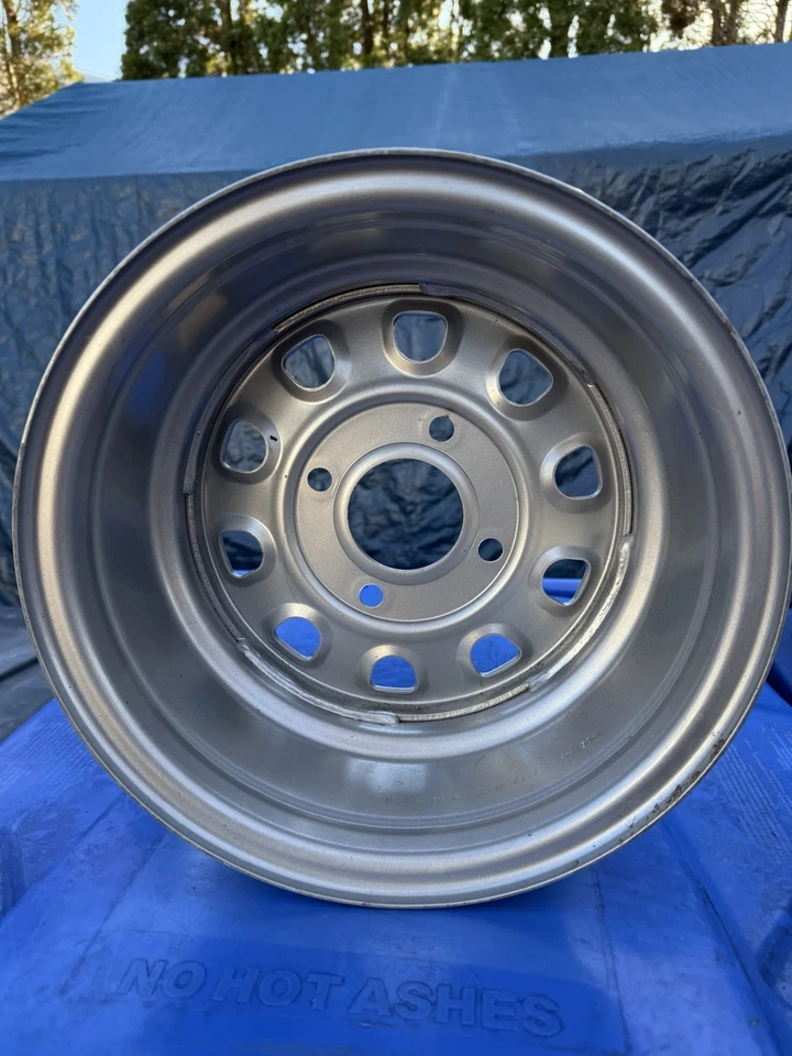 ITP DELTA ACERO RUEDA DELANTERA/TRASERA PLATA 12x7 4/110 4+3 1221753032 NOS Foto 3 de 4