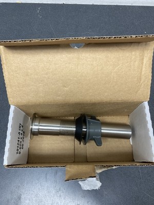 Delta RP101632SS Push Pop Up Drain w/o Overflow, Metal Tail, Brilliance Stainles
