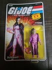 SUPER 7 REACTION GI JOE PYTHONA COBRA-LA EMISSARY 3 3/4" FIGURE
