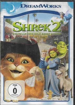 DreamWorks Shrek 2 - Der Tollkühne Held kehrt Zurück | DVD | FSK 0 | DreamWorks 