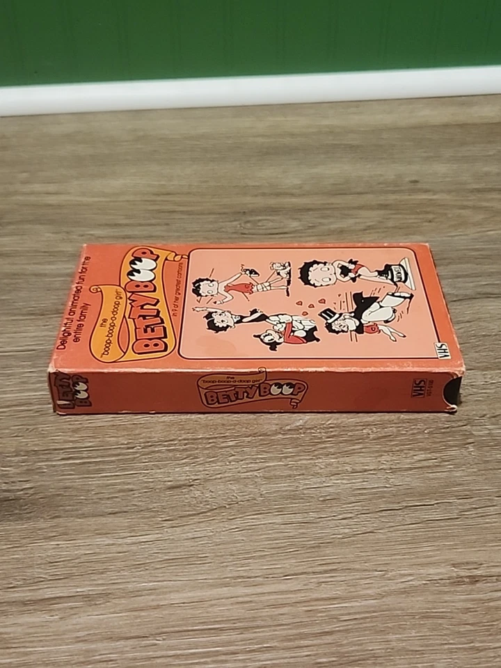 Betty Boop VHS 1985 Good Times Home W. Box Good 60 Mins B&W 9 Episodes VGT-5100 - Image 4 of 4