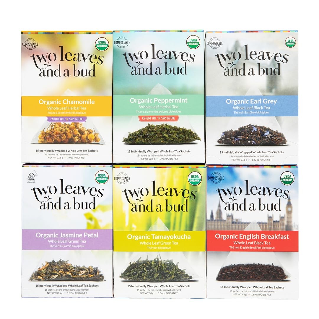 Two Leaves and a Bud Sampler Pack, Assortment of Green, Herb