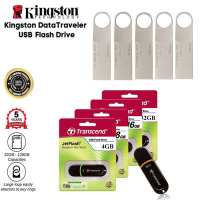 Kingston UDisk DTSE9 G2 Transcen 300 USB 2.0 Flash Drive Memory Pen Stick Lot