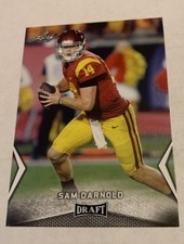 2018 Leaf Draft Sam Darnold Rookie Card #54 USC/Seattle Seahawks. rookie card picture