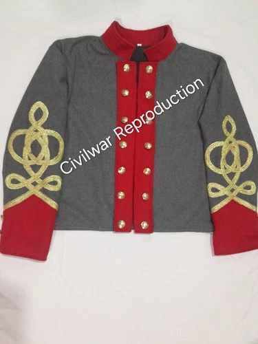 Civil war American Confederate Generals Shell jacket 1,2,3,4  braids All Sizes