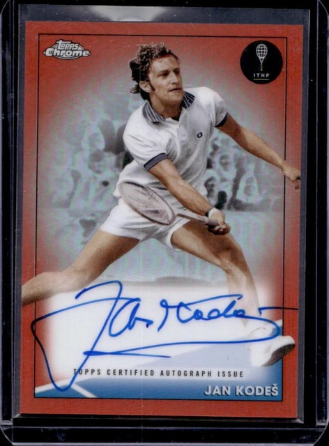 2021 Topps Chrome Jan Kodes Auto Orange #05/25