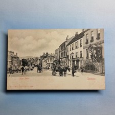 Dorking Postkarte um 1910 Surrey Red Lion Pub Pferdeverkehr