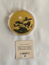 piece plaqué or 7 merveilles du monde