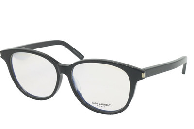 NEW YSL SAINT LAURENT CLASSIC 9/F 001 BLACK AUTHENTIC FRAMES EYEGLASSES 53-13