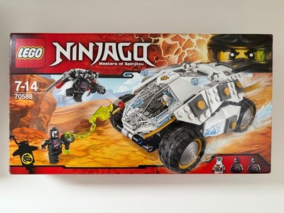 LEGO NINJAGO 70588 Titan-Ninjamobil | komplett | alle Figuren + BA + OVP