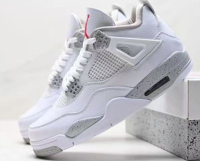 US Size 7-12 Jordan 4 Rerto Mid-Top Basketball Shoes Man