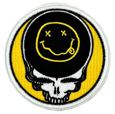 Grateful Dead Nirvana Embroidered SYF Rock Music Iron on Patch Applique