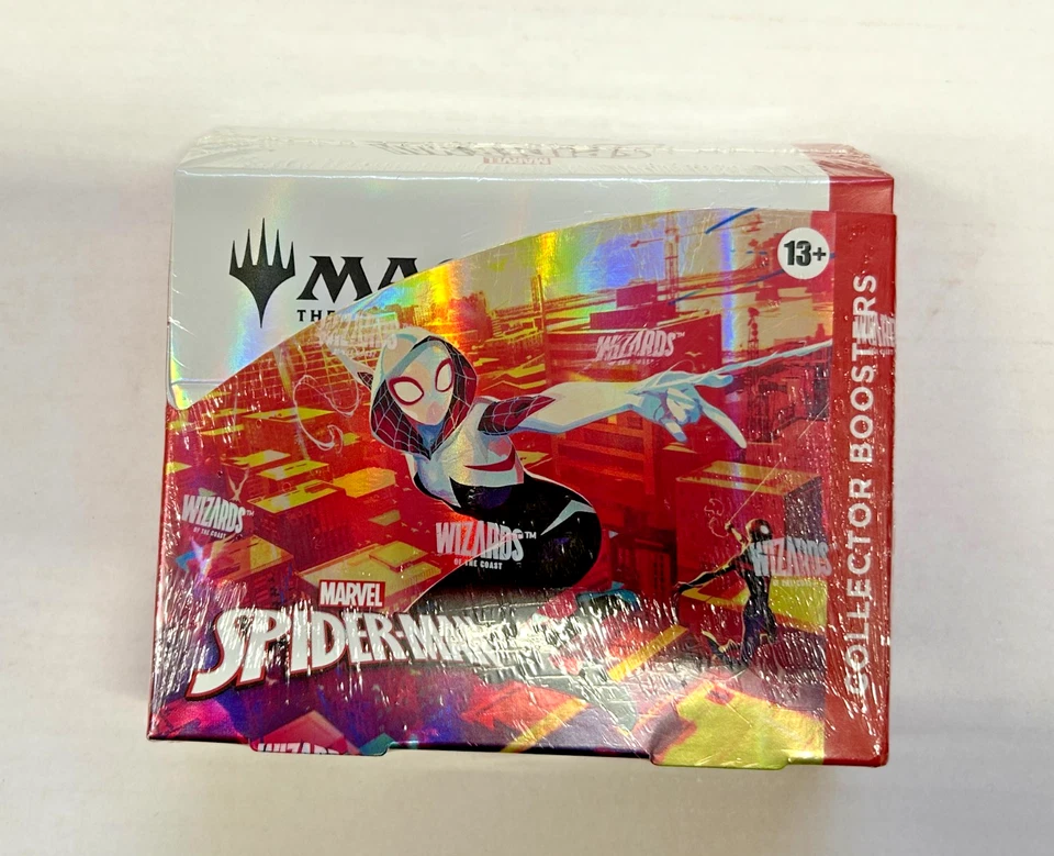 Magic The Gathering Spider-Man Collector Booster Box Display English New Sealed