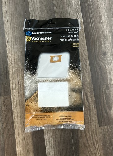Sacchetti Per Aspirapolvere Vacmaster Originali – 3 Pezzi Da 5-6 Galloni – Per Utilizzo A Secco