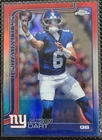 2025 TOPPS CHROME JAXSON DART RED WHITE BLUE REFRACTOR #306 ROOKIE CARD GIANTS